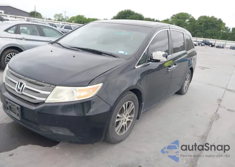 2013 Honda Odyssey Ex-L z USA, uszkodzony, nr VIN 5FNRL5H63DB052878